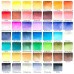 Arteza Real Brush Pens, 48 Colors for Watercolor Painting with Flexible Nylon Brush Tips, Paint Markers for Coloring, Calligraphy and Drawing with Water Brush for Artists and Beginner Painters