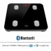 FITINDEX Bluetooth Body Fat Scale, Smart Wireless BMI Bathroom Weight Scale Body Composition Monitor Health Analyzer with Smartphone App for Body Weight, Fat, Water, BMI, BMR, Muscle Mass - White