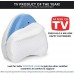 Contour Legacy Legacy Leg & Knee Foam Support Pillow - Soothing Pain Relief for Sciatica, Back, Hips, Knees, Joints & Pregnancy - As Seen on TV (Leg Pillow Only, Ventilated Memory Foam)