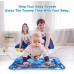 Infinno Inflatable Tummy Time Mat Premium Baby Water Play Mat for Infants and Toddlers Baby Toys for 3 to 24 Months, Strengthen Your Baby's Muscles, Portable