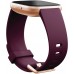 Fitbit Versa 2 Health and Fitness Smartwatch with Heart Rate, Music, Alexa Built-In, Sleep and Swim Tracking, Bordeaux/Copper Rose, One Size (S and L Bands Included)